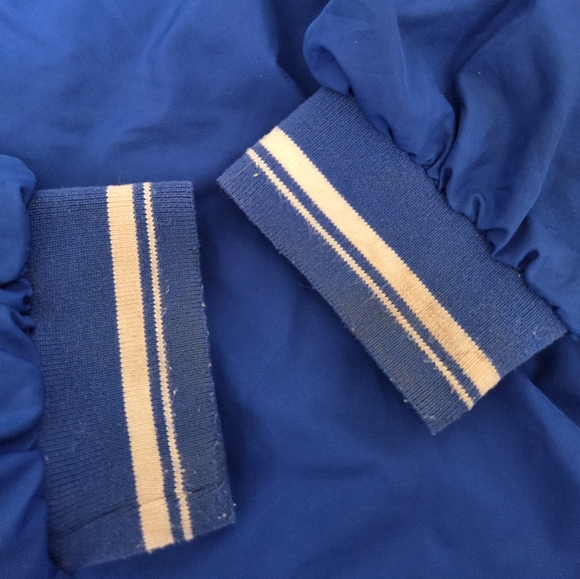 Vintage Reebok Rugby Windbreaker Pullover Blue, Lined XXL - Picture 4 of 14